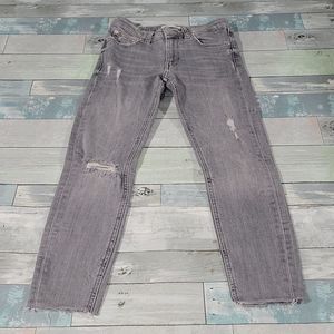 ZARA Gray Skinny Jeans sz 4